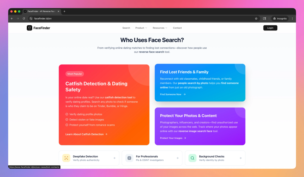 FaceFinder screenshot #3