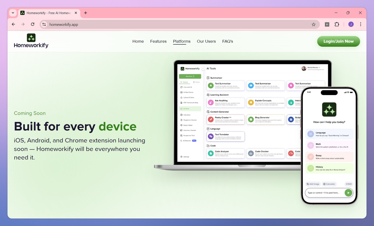 Homeworkify screenshot #3