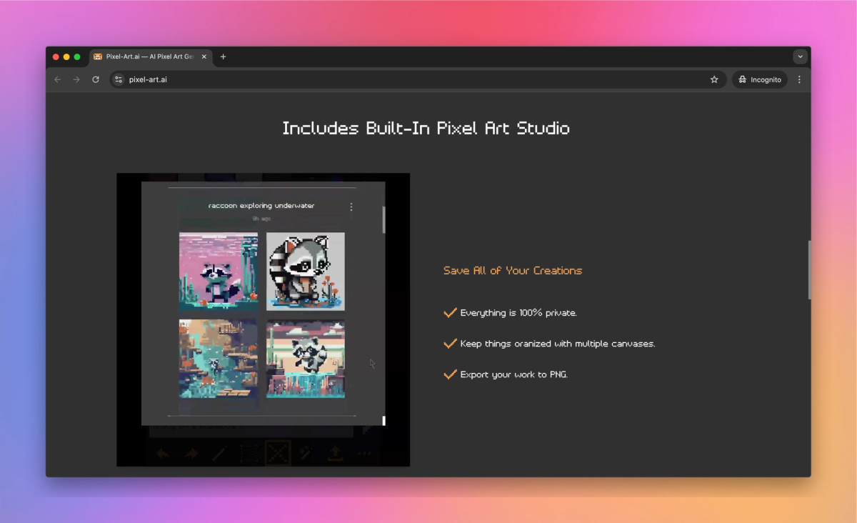 Pixel-Art.AI screenshot #2