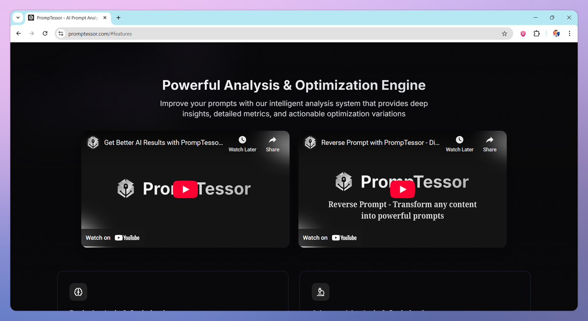 PrompTessor screenshot #2