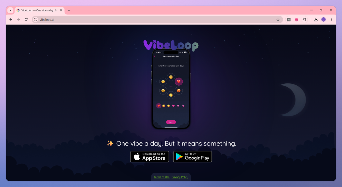 VibeLoop screenshot