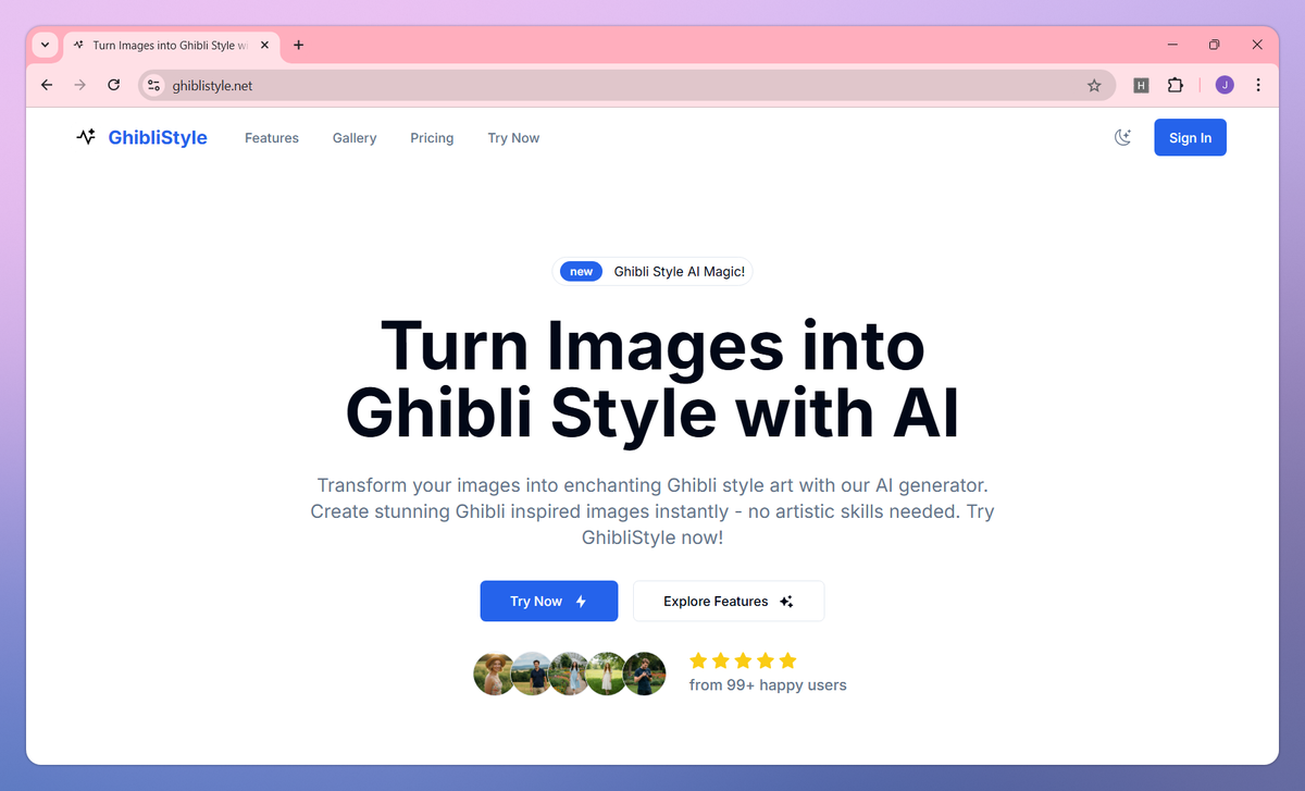 GhibliStyle screenshot #1