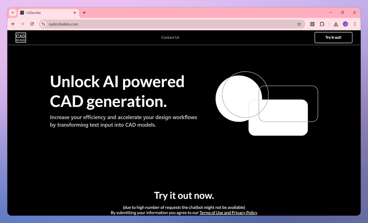 CADscribe screenshot #1