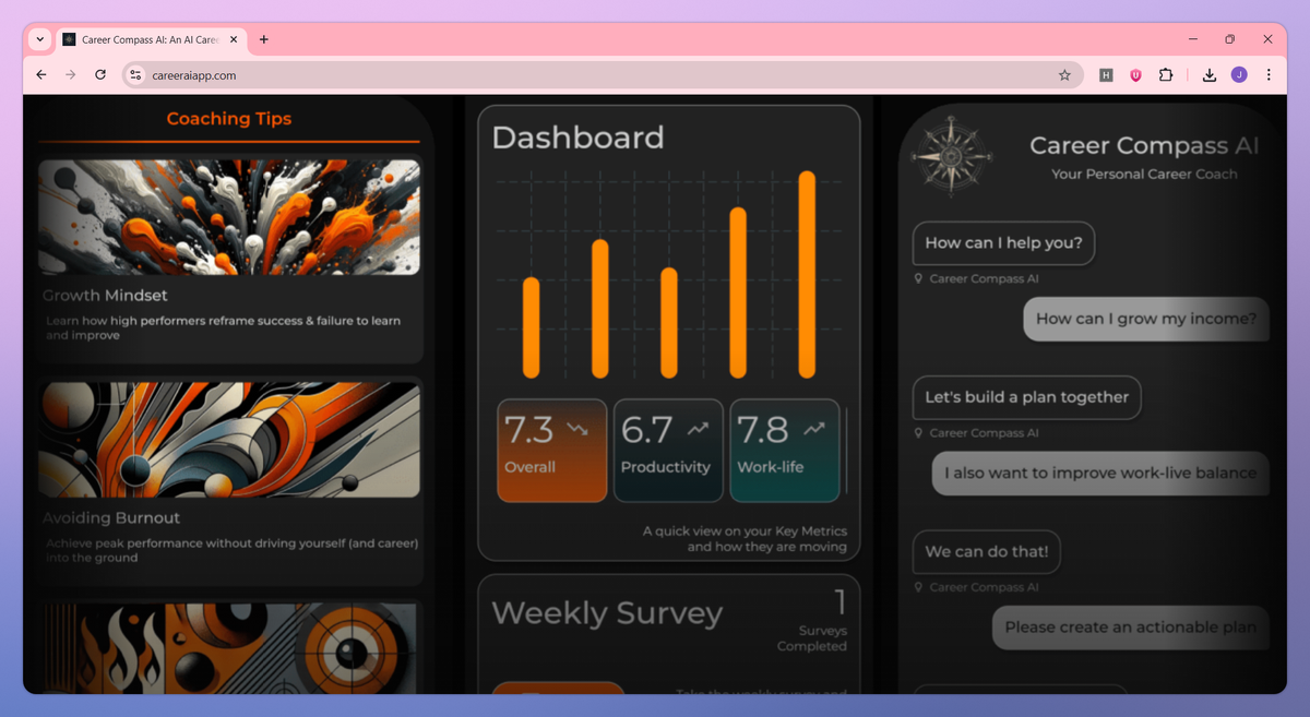 Career Compass AI screenshot #2