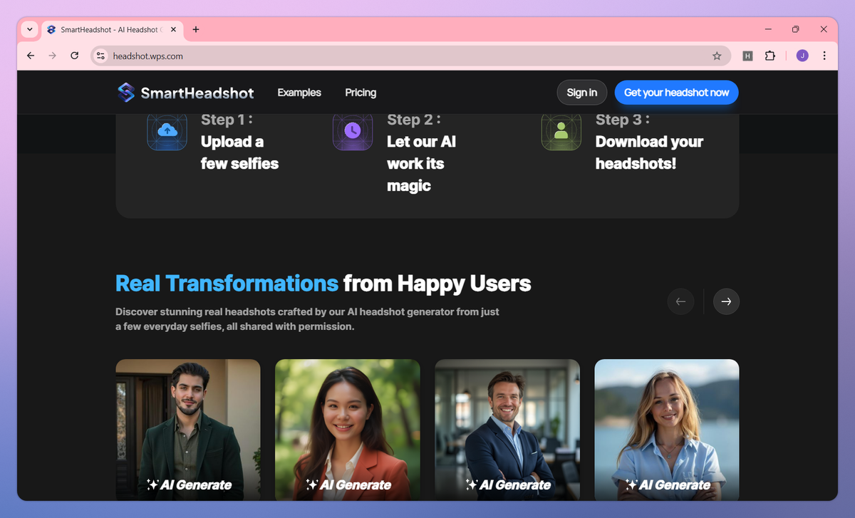 SmartHeadshot screenshot #3