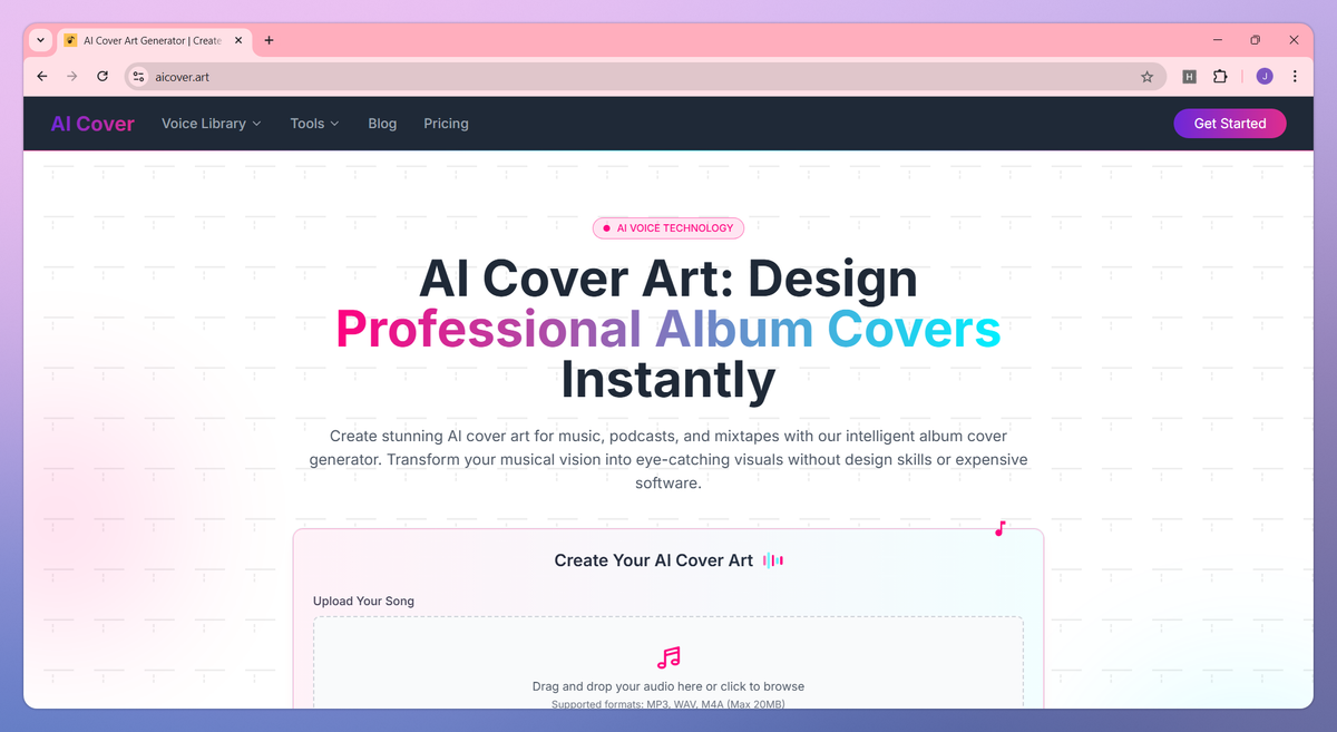 AI Cover Art screenshot #1