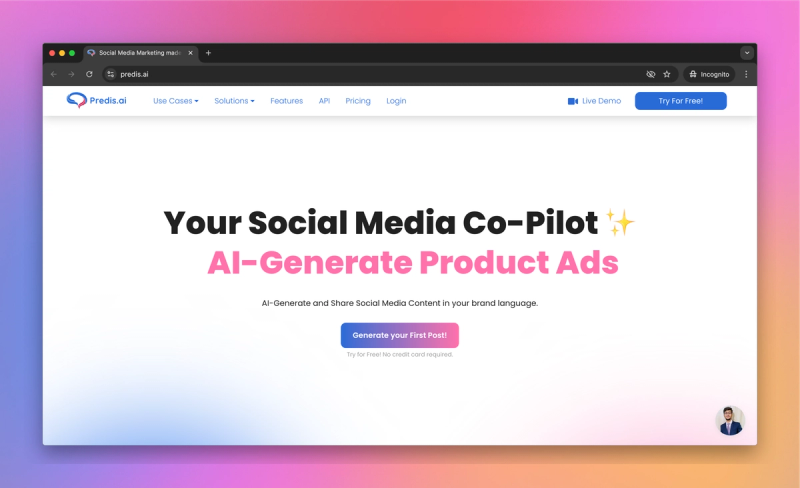Predis.AI product screenshot