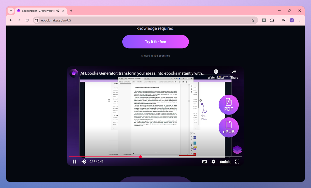 Ebookmaker screenshot #2