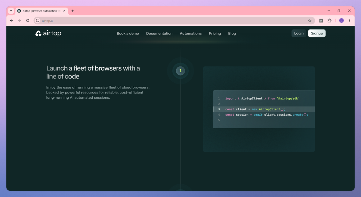 Airtop screenshot #2