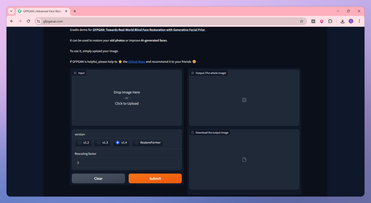 GFPGAN screenshot #2