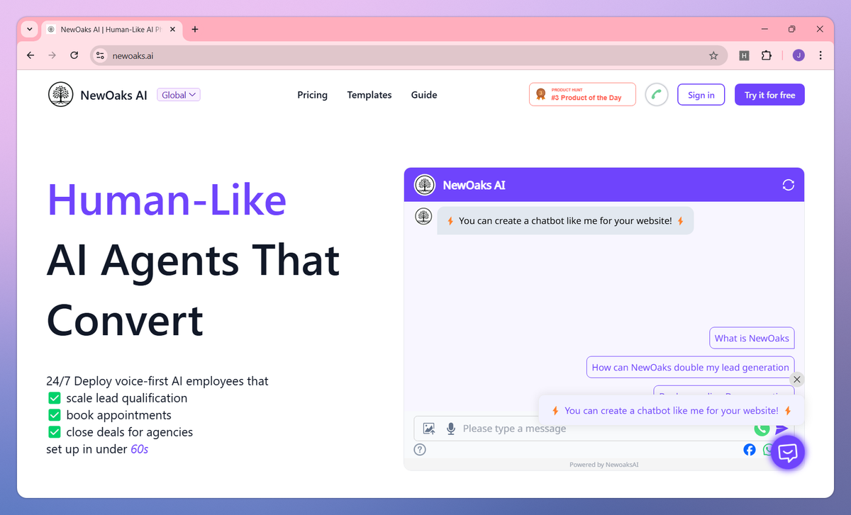 NewOaks AI screenshot #1