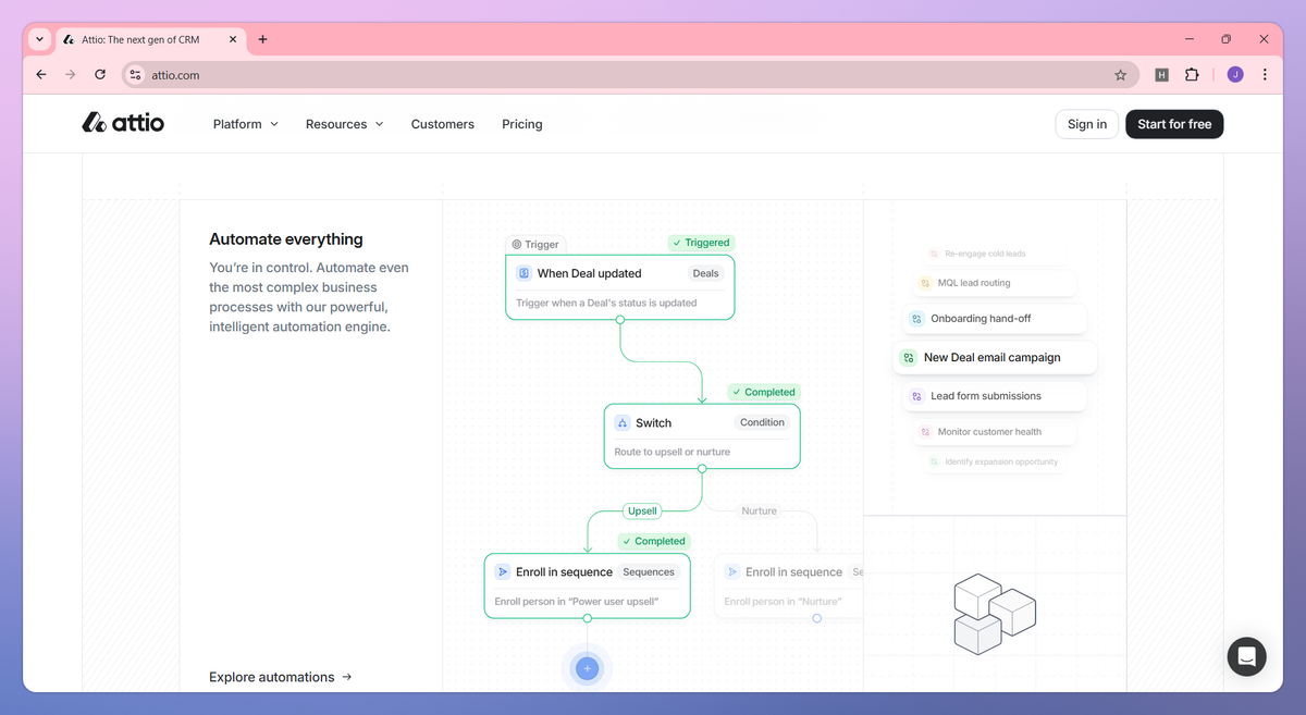 Attio screenshot #3