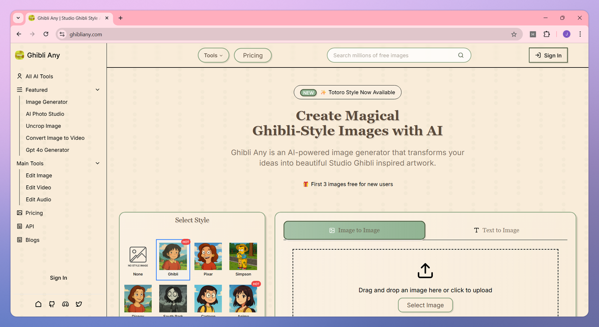 Ghibli Any screenshot #1