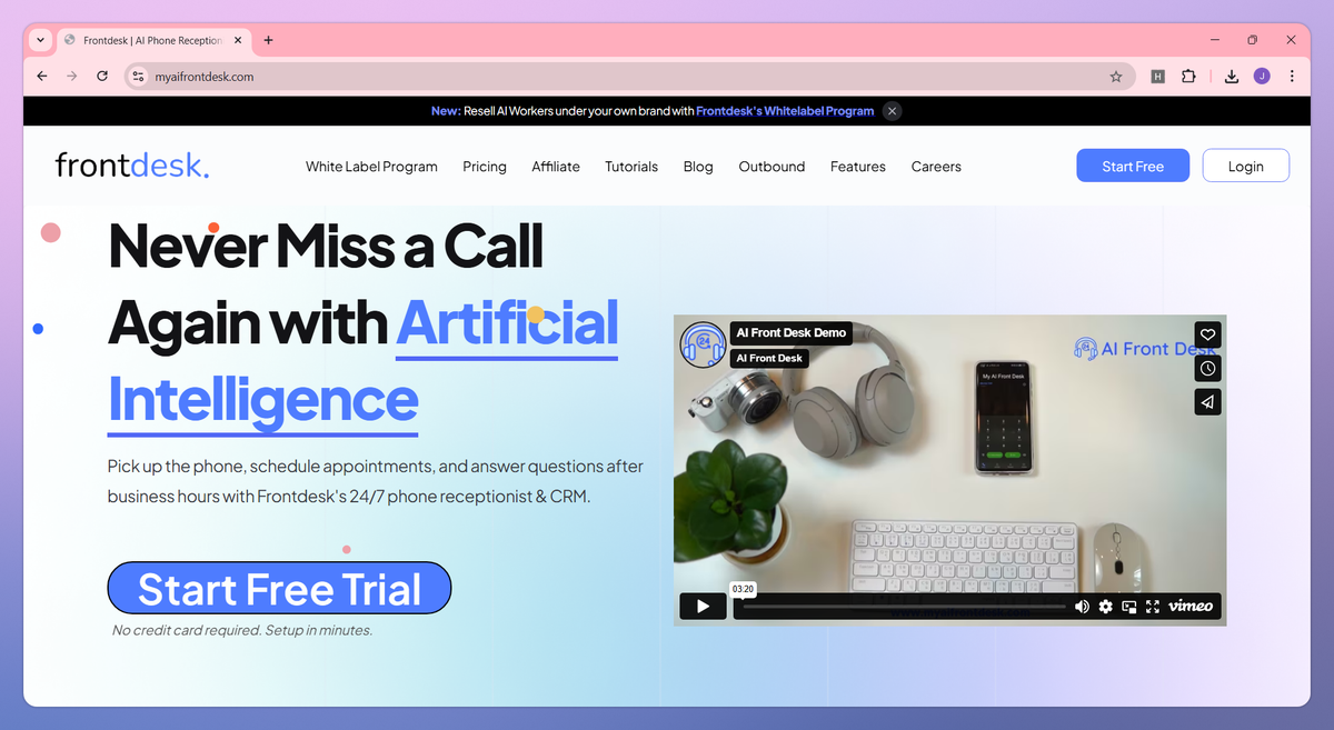 Frontdesk screenshot #1