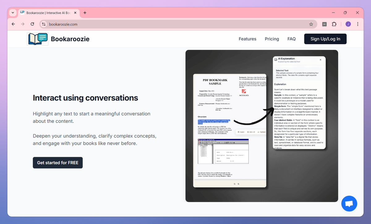 Bookaroozie screenshot #3