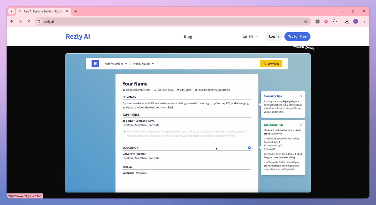 Rezly.ai screenshot #2