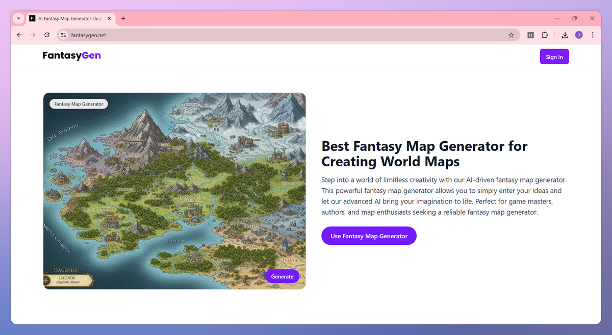 FantasyGen screenshot #2