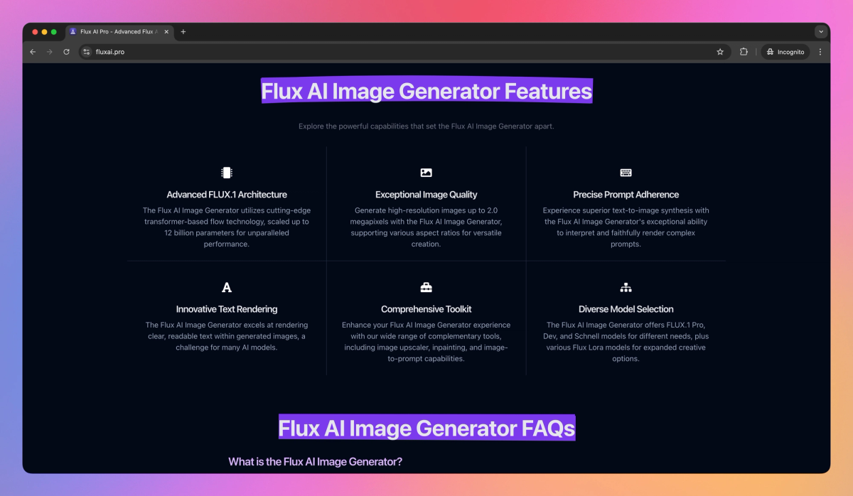 Flux AI Pro screenshot #2