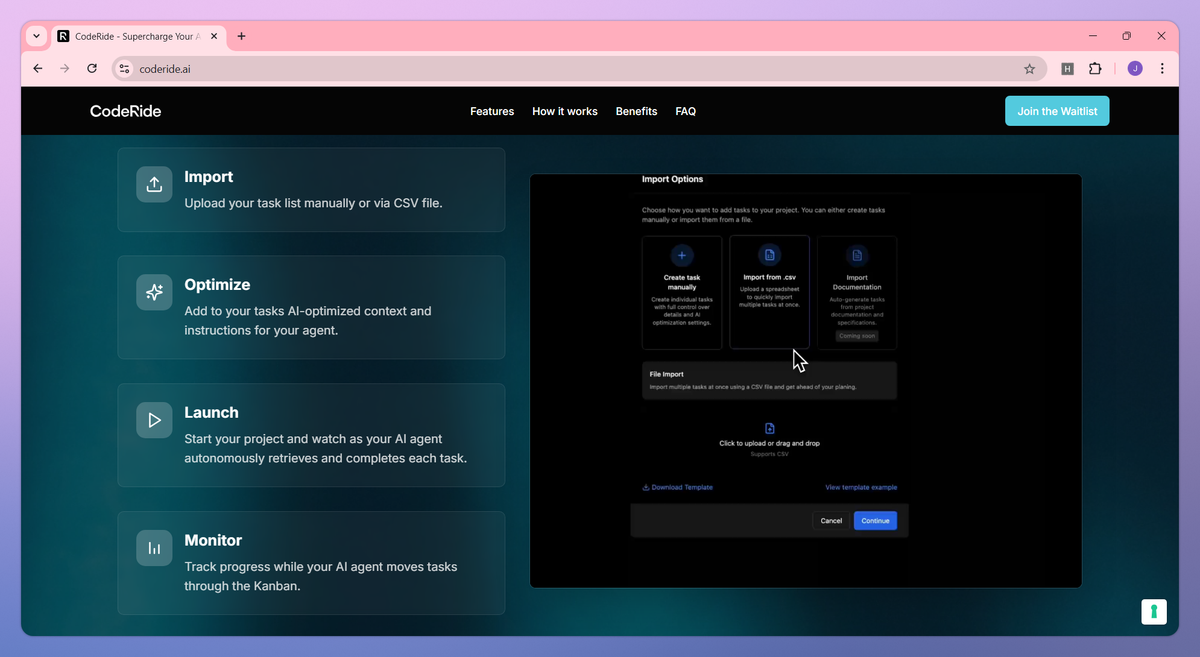 CodeRide screenshot #2