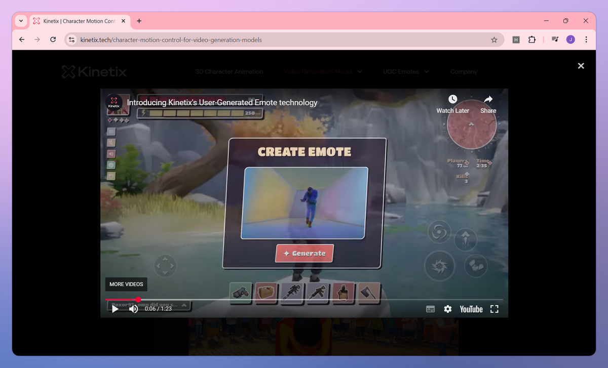 Kinetix screenshot #3