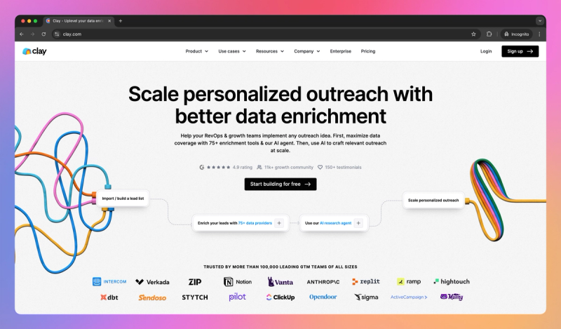 Clay product screenshot