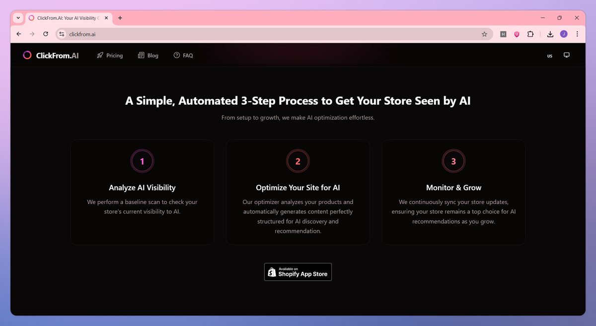 ClickFrom.AI screenshot #2