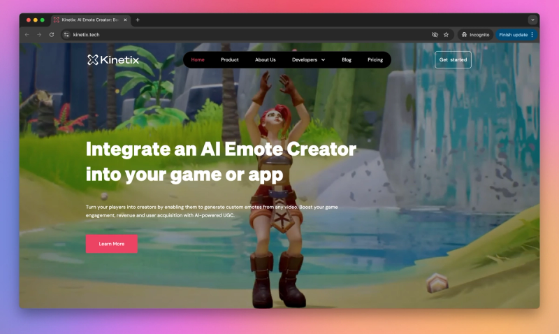 Kinetix Tech product screenshot