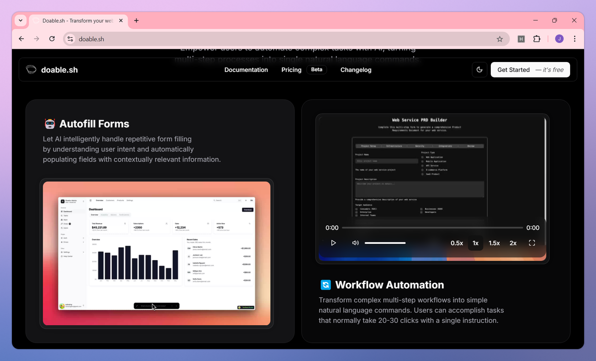 Doable.sh screenshot #3