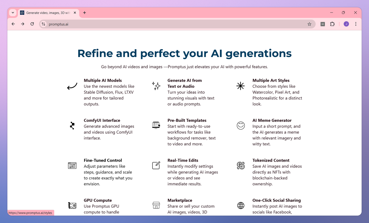 Promptus screenshot #3