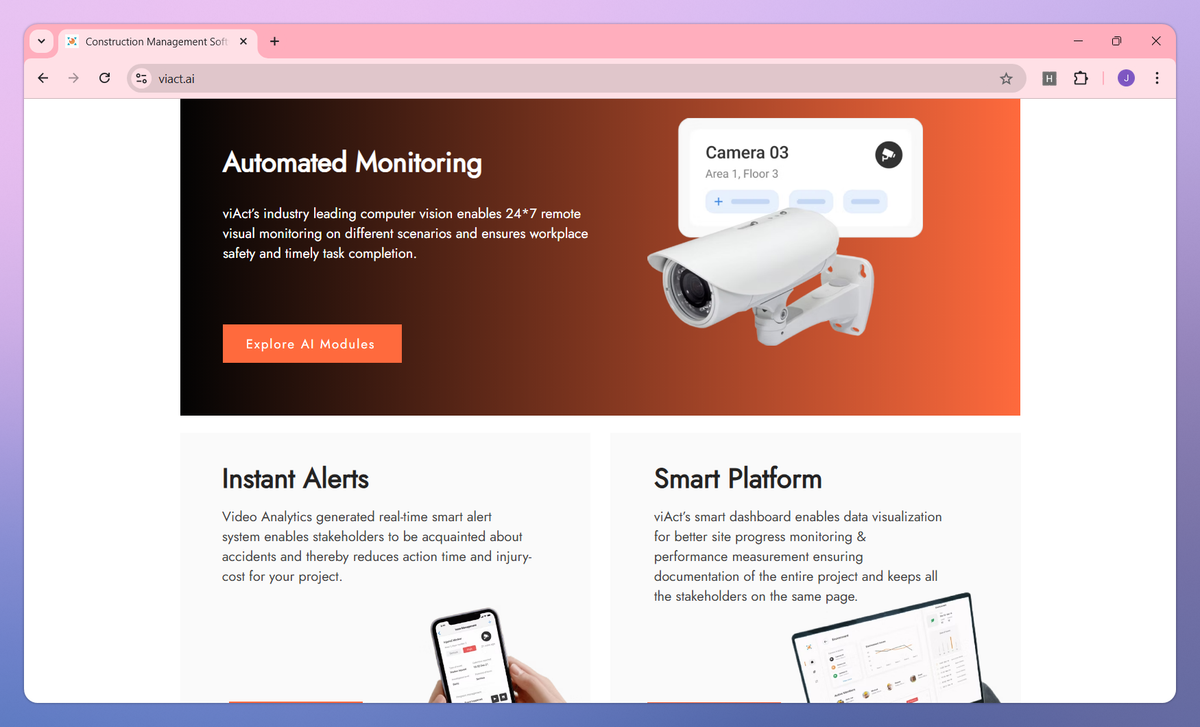 viAct screenshot #2