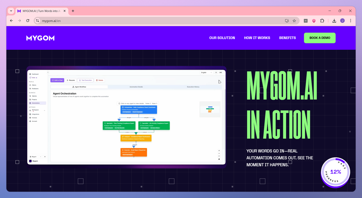 MYGOM.AI screenshot #2