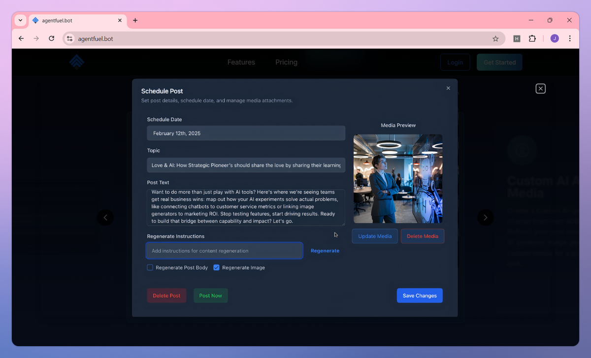 AgentFuel screenshot #2
