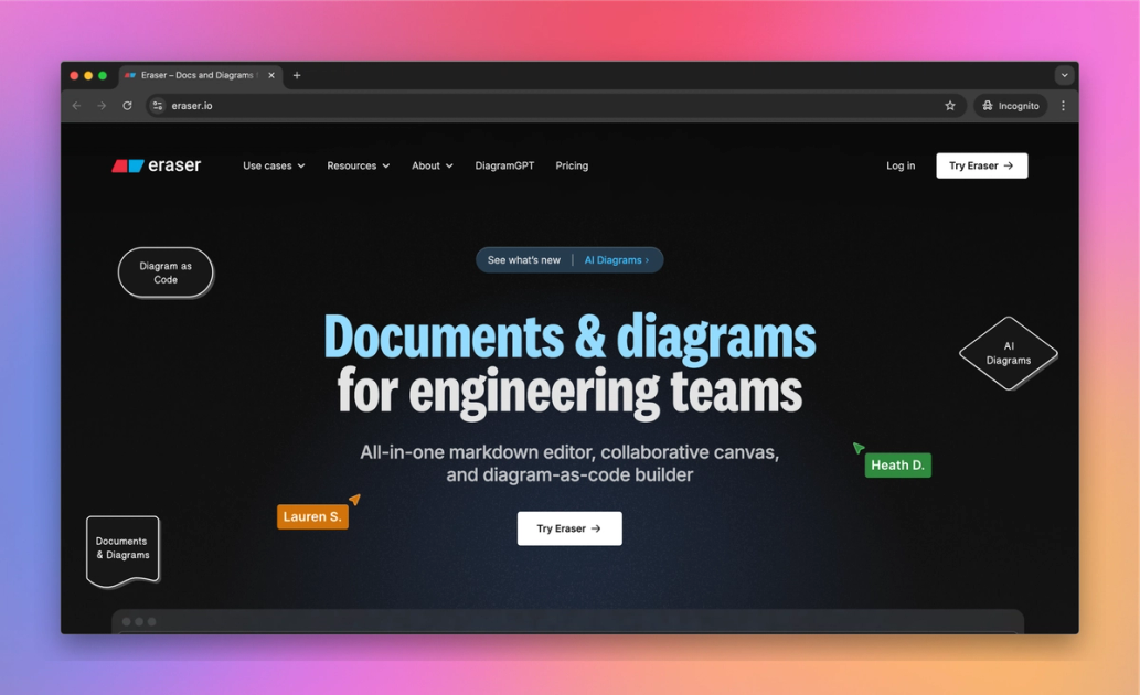 Eraser Features, Pricing, and Alternatives | AI Tools