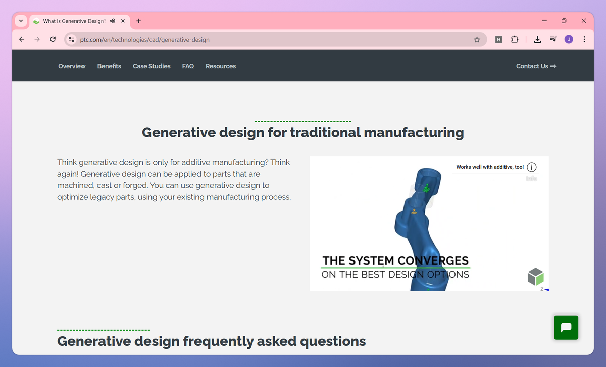 Creo Generative Design screenshot #3