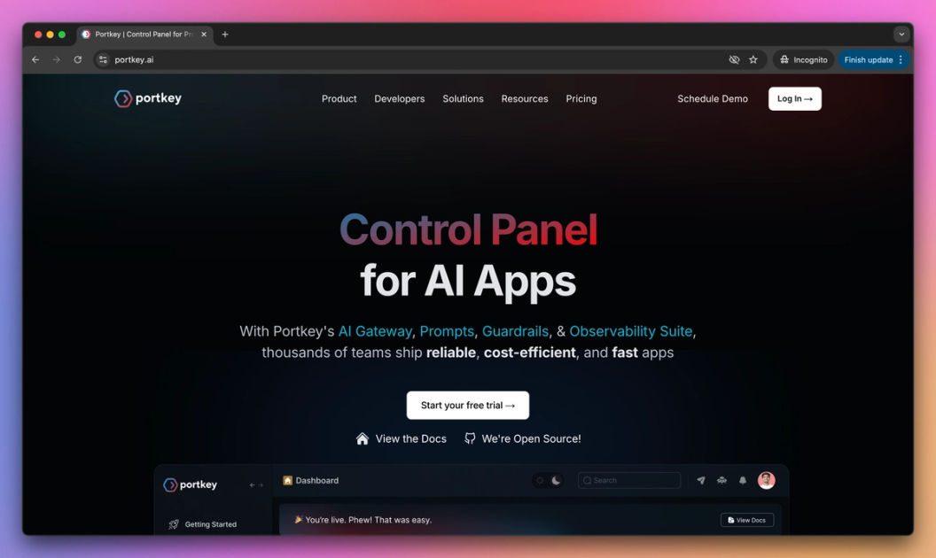 Portkey Features, Pricing, and Alternatives | AI Tools