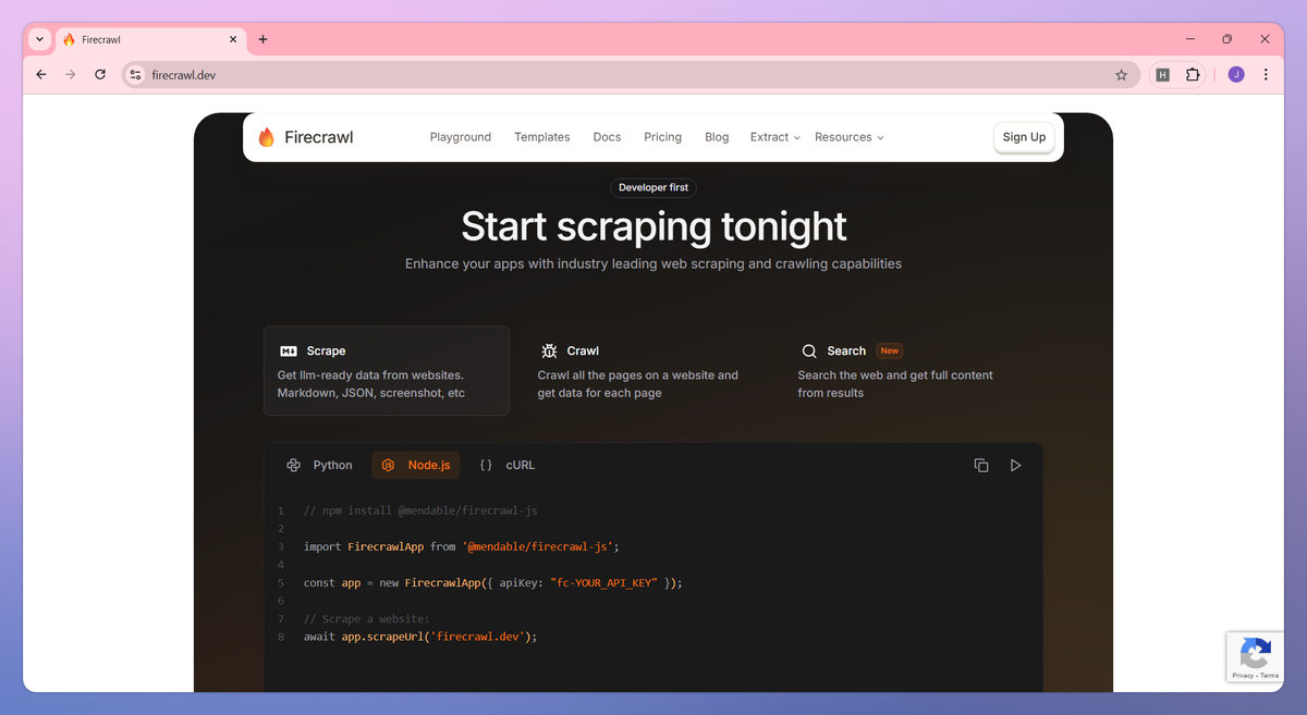 Firecrawl screenshot #2