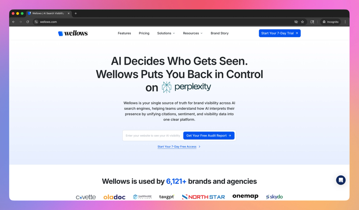 Wellows screenshot #1