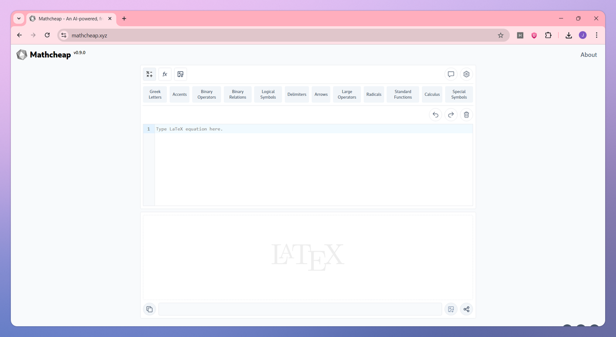 Mathcheap screenshot