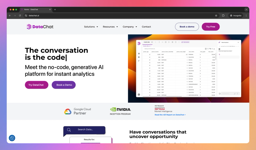 Datatech Messenger DataChat Features, Pricing, and Alternatives | AI Tools