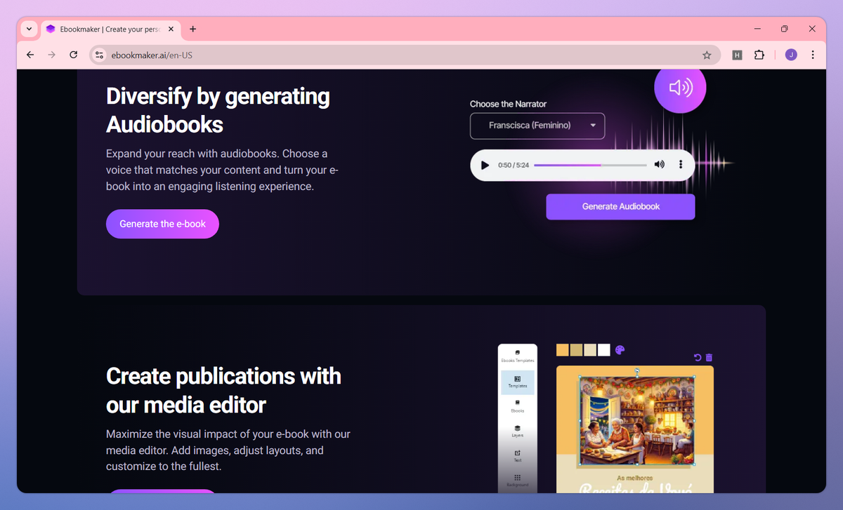Ebookmaker screenshot #3