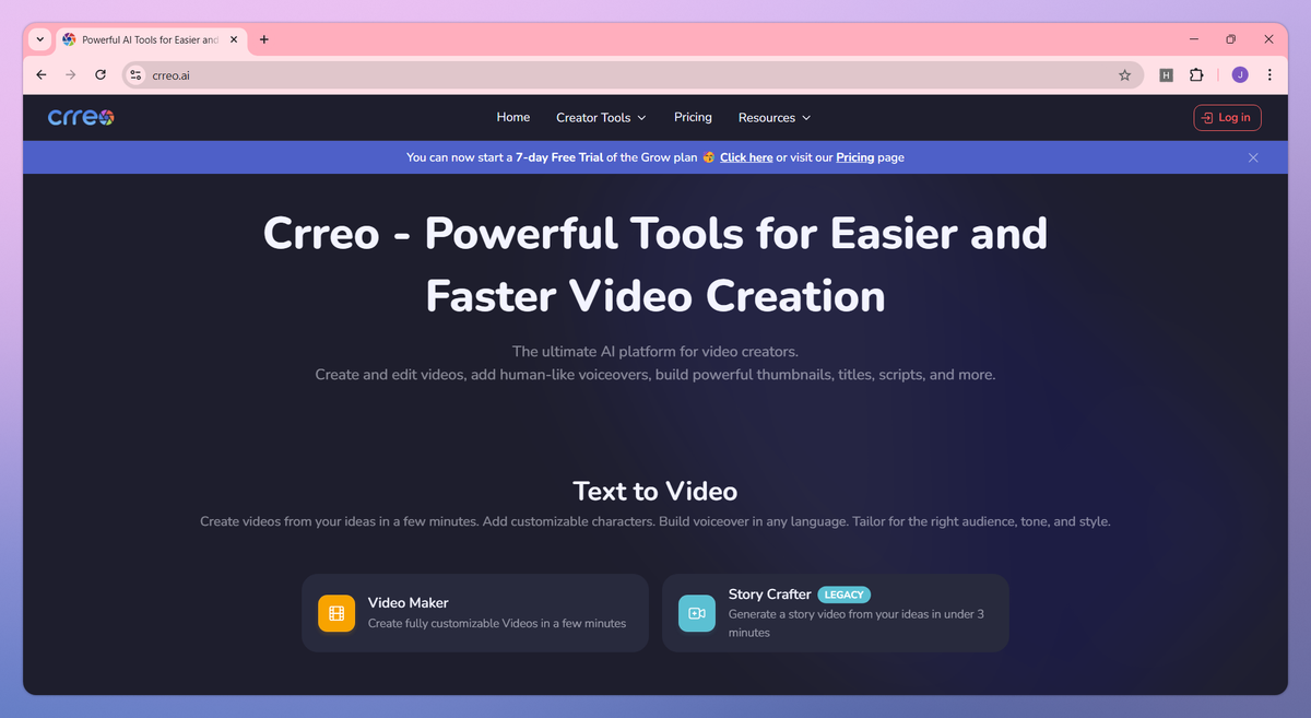 Crreo screenshot #1