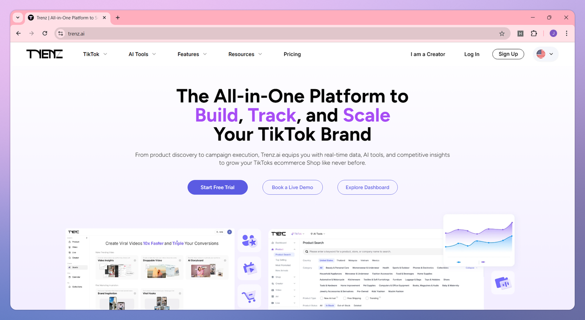 Trenz.ai screenshot #1