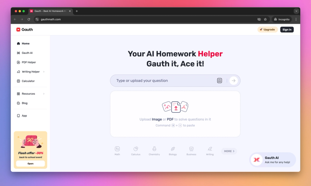 Gauth Features, Pricing, and Alternatives | AI Tools