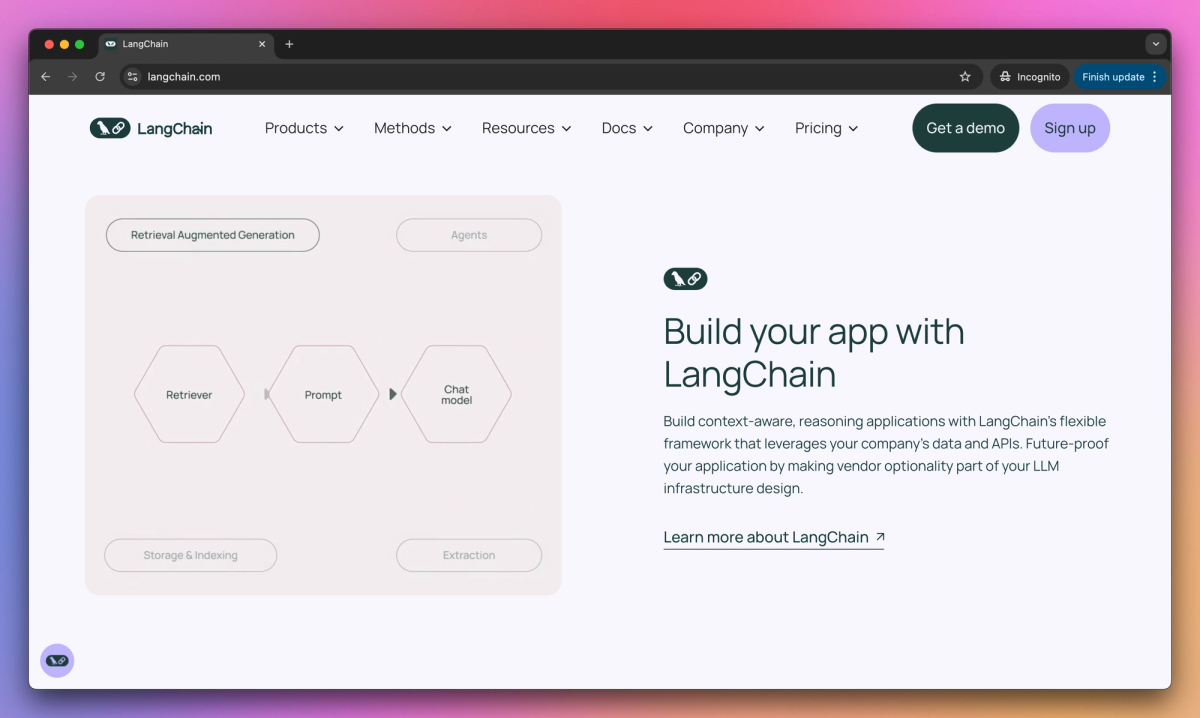 LangChain screenshot #2