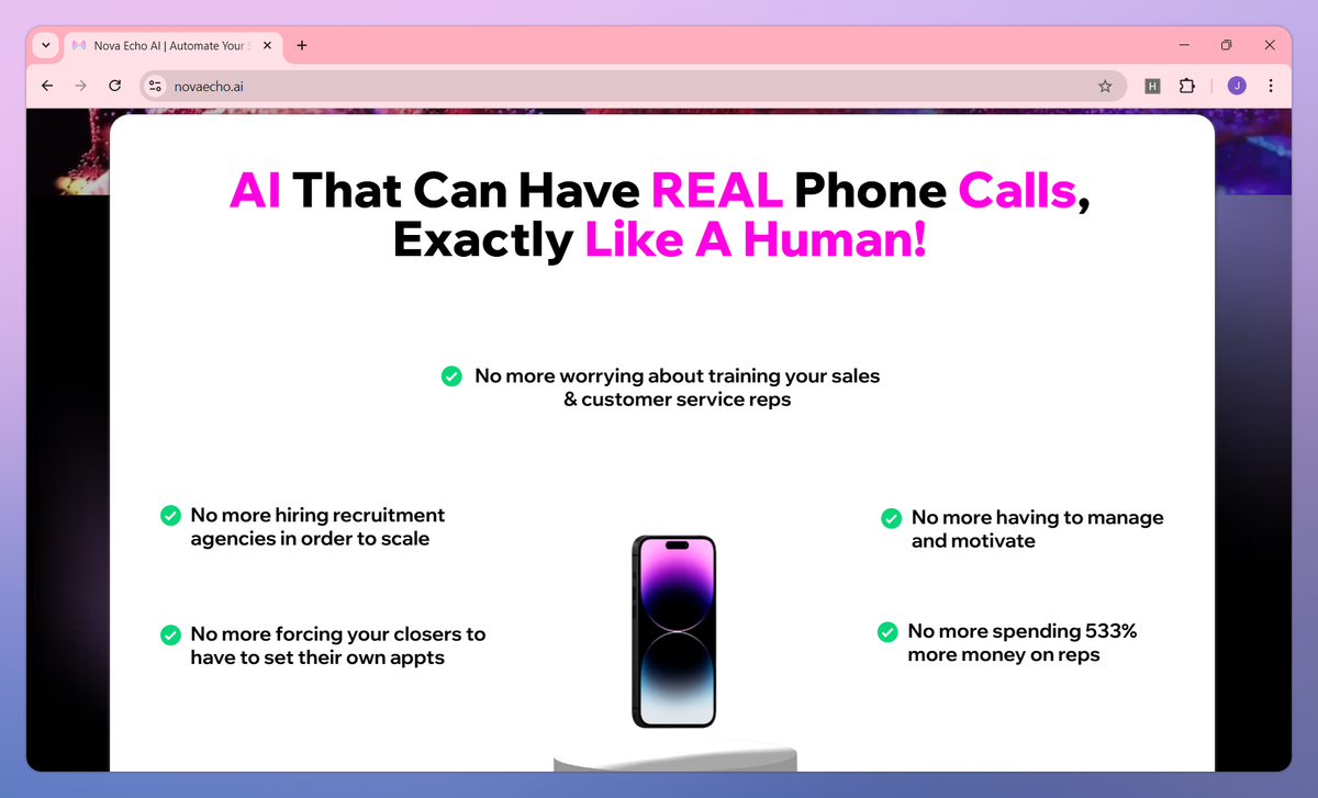 Nova Echo AI screenshot #2