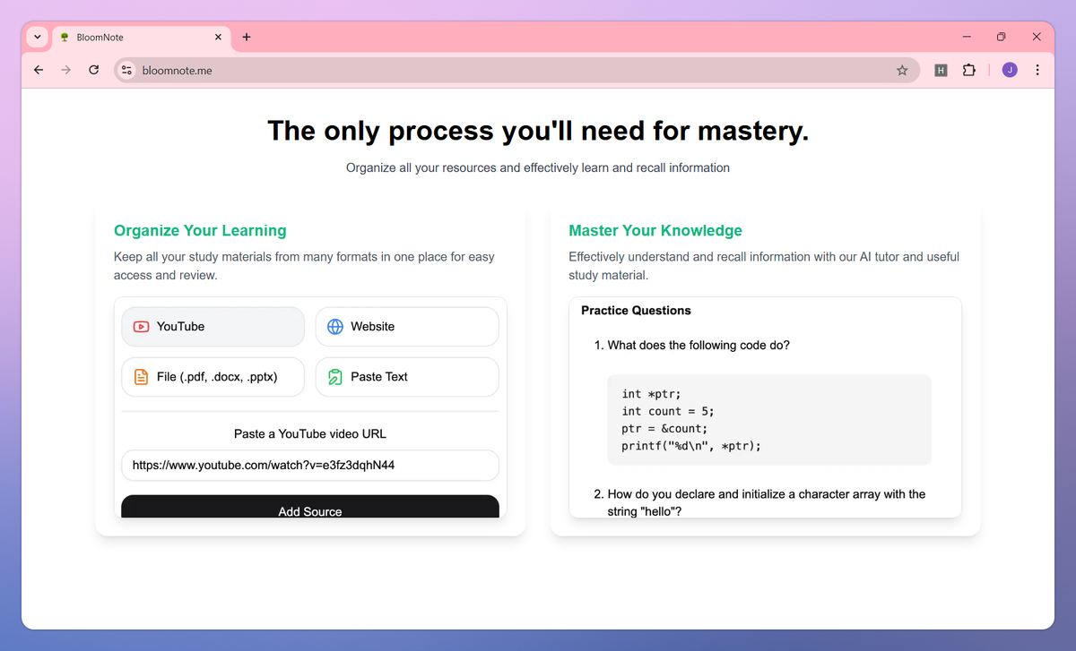 BloomNote screenshot #2