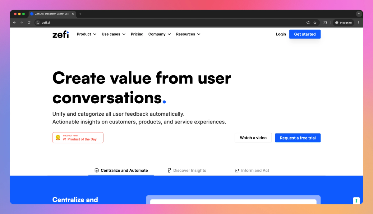 Zefi AI screenshot #1