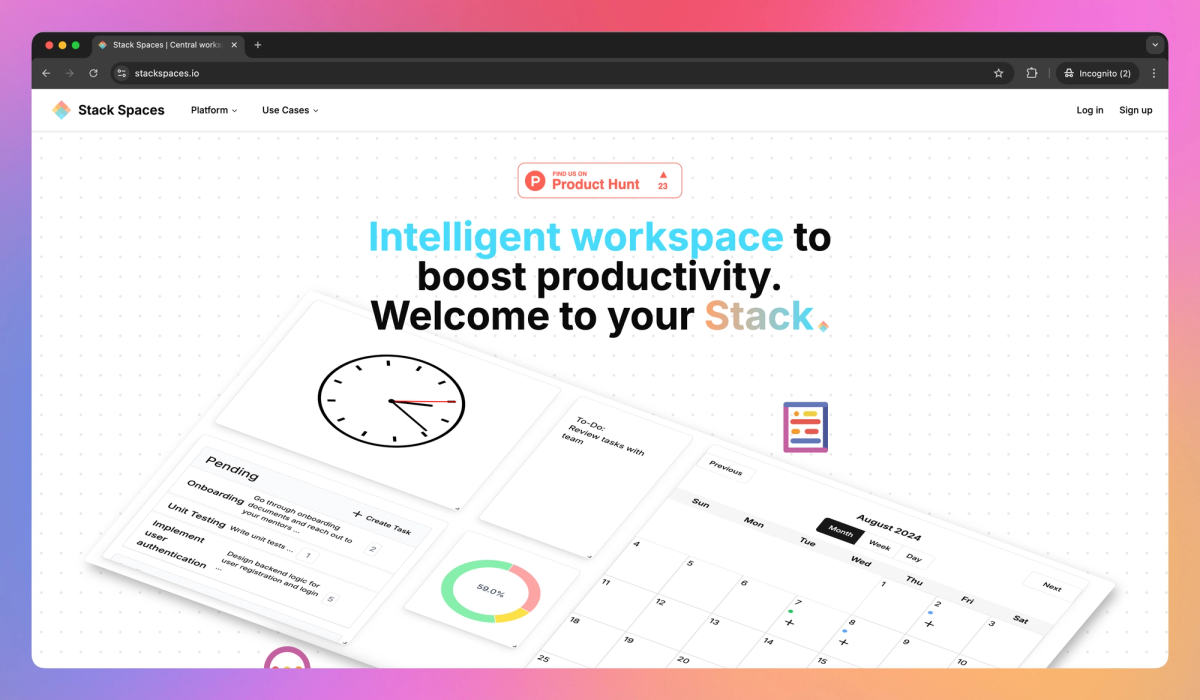 Stack Spaces screenshot #1