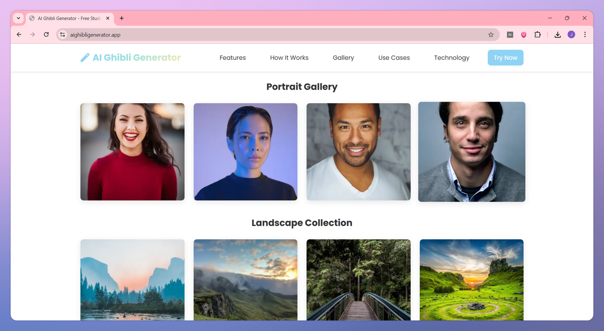 AI Ghibli Generator screenshot #2