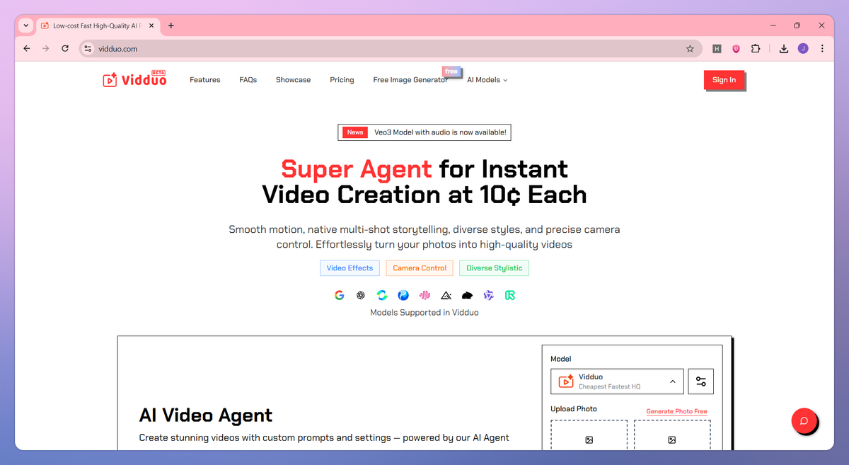 Vidduo screenshot #1